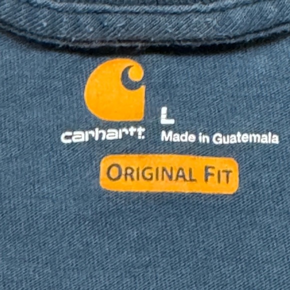 Carhartt Blue Short Sleeve Tee - Picture 3 of 5